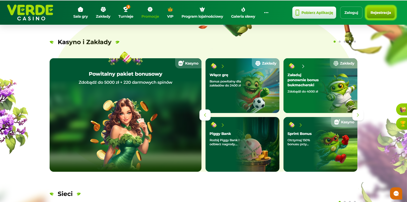 VerdeCasino_Zrzuty ekranu_Bonusy